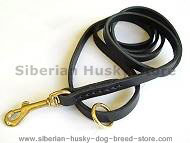 Latigo Leather Dog Lead 1/2inch x 2-6 ft for Siberian Husky Latigo Leather Dog Lead 1/2inch x 2-6 ft for Siberian Husky