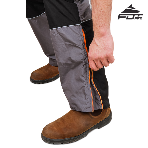 FDT Professional Design Pants with Top Notch Zippers for Dog Trainer