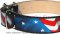 Amazing Patriotic American Flag Dog Collar for Siberian Husky