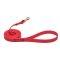 Red Waterproof Siberian Husky Leash Made of Biothane