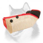 Jute Dog Bite Sleeve for Effective Training of Siberian Husky