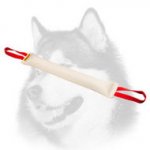Huge Siberian Husky Bite Tug with 2 Comfy Handles