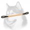Hard leather pocket toy with two handles for Siberian Husky