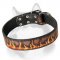 2 Ply Designer Dog Collar for Siberian Husky Breed