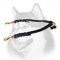 Finest Braided Leather Coupler for Walking 2 Dogs