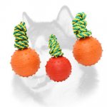 Rubber Ball for Siberian Husky / Dog Training Toy - Big