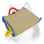 Siberian Husky Puppy Sleeve Made of Jute