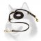Multimode Baby Soft English Leather Dog Leash for Siberian Husky
