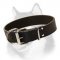 Smooth Leather Collar for Siberian Husky
