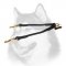 Siberian Husky Leather Dog Coupler Lead for 2 Dogs Easy Walk