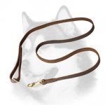 Multitasking Leather Dog Leash for Siberian Husky
