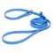Solid Blue Biothane Siberian Husky Leash and Collar Combo
