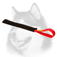 Siberian Husky Pocket Bite Tug of French Linen