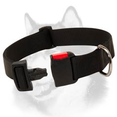 Quick release buckle for restless Husky