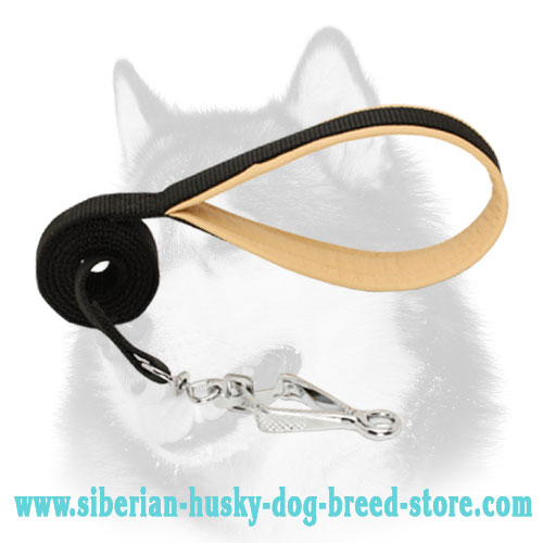Padded Handle Dog Lead (Leash) for Siberian Husky