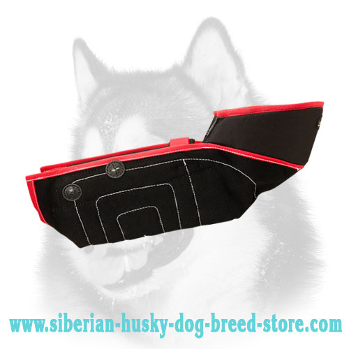 French Linen Bite Sleeve for Siberian Husky