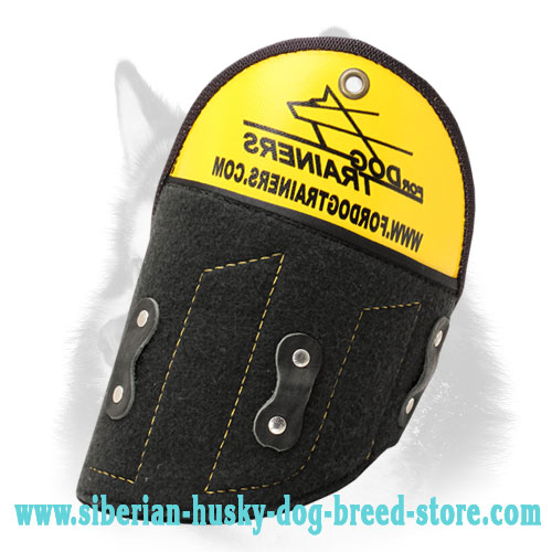 Removable Shoulder Protector for Siberian Husky Training