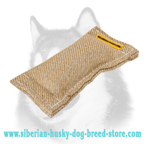 Puppy Jute Bite Tug Without Handles - 2 1/3 inch on 8 inch (6x20 cm)