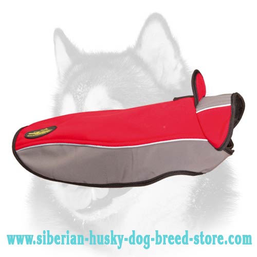 All Weather Nylon Coat for your Siberian Husky's Pleasant Walks