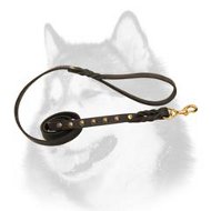 Perfect Walking/Training Leather Dog Leash for Siberian Husky