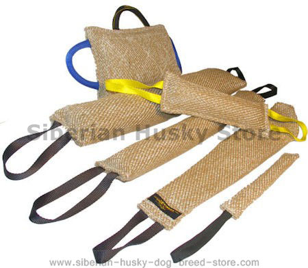 Excellent Training supplies jute bite tugs set