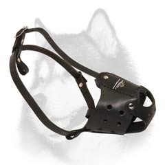 Comfortable soft padded muzzle