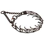 Strong Herm Sprenger Siberian Husky Pinch Collar of Black Stainless Steel - 2.25 mm (1/11 inch)