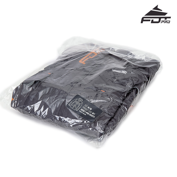 FDT Professional Dog Training Jacket with Durable Velcro Adjustment