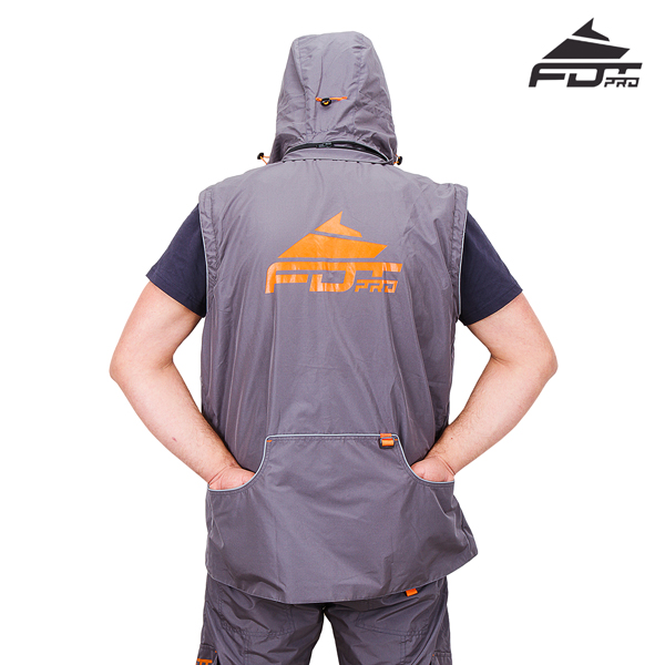 FDT Professional Dog Training Jacket with Side Pockets for your Comfort