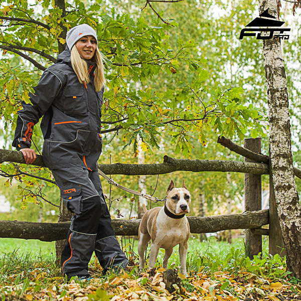Unisex Design Active Dog Training Professional Pants with Side Pockets