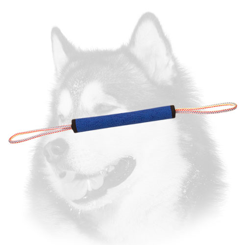 Siberian Husky Play Roll Made of French Linen