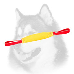 Durable Training Bite     Tug for Siberian Husky of French Linen