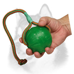 Lightweight Siberian Husky rubber ball