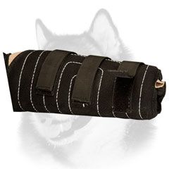 Soft and quality Siberian Husky training sleeve easy to fix on arm